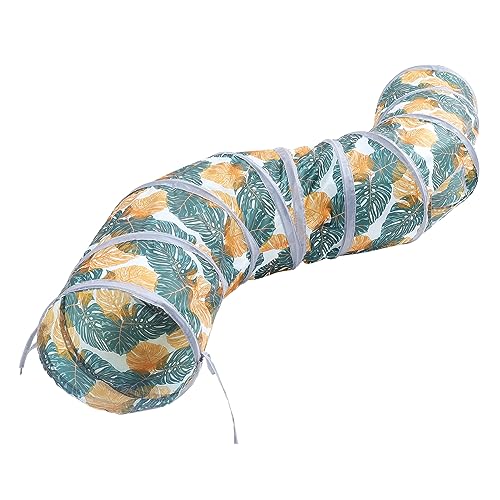 minkissy Indoor Katzen Tunnel Spielzeug Bequemes Polyester Warmes Nest Entzückendes Kätzchen Spielzeug Katzenzubehör von minkissy