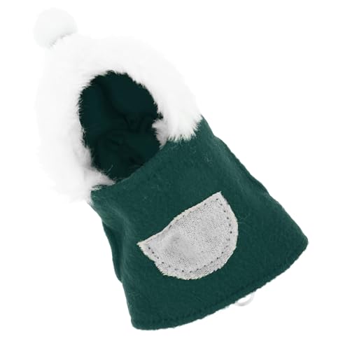 minkissy Haustier-Vogel-Kleidung Weihnachtsvogelkostüme Weihnachtskleidung Für Haustiere Weihnachtsvogelkleidung Feiertagskleidung Für Vogelwindel Flanell Papagei Verwandlungs-Outfit von minkissy