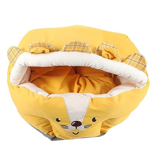 minkissy Gemütliches Katzenhaus Hundeschlafbett Katzennest Löwen-Design Mehrzweck minkissy Gemütliches Katzenhaus Hundeschlafbett Katzennest Löwen-Design Mehrzweck von minkissy