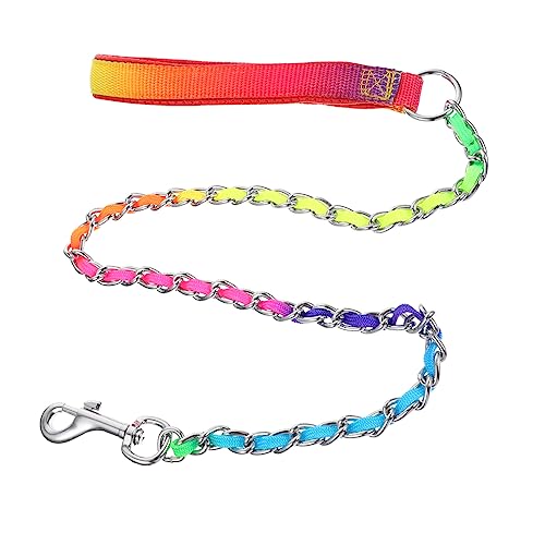 minkissy Leichte Hundekette Haushalts-welpenkette Hundeleine Hundeleine Haustierkette Hundetraining Sicherer Clip minkissy Leichte Hundekette Haushalts-welpenkette Hundeleine Hundeleine Haustierkette Hundetraining Sicherer Clip von minkissy