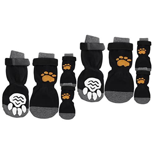minkissy Haustiersocken für Hunde, Pfotenschutz, Welpensocken, Haustier-Schutzsocken, Welpenstrumpf, Füllung, Haustierstiefel für Hunde, rutschfeste Hundestiefel, eine Beschläge, Hundepfote, kleine minkissy Haustiersocken für Hunde, Pfotenschutz, Welpensocken, Haustier-Schutzsocken, Welpenstrumpf, Füllung, Haustierstiefel für Hunde, rutschfeste Hundestiefel, eine Beschläge, Hundepfote, kleine von minkissy