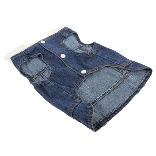 minkissy Hunde-Denim-Kleidung Hundefleece Weste Hoodie Overall Aus Hundedenim Haustier Hund Jeansjacke Hunde-Jeansjacke Haustier Denim Mantel Weiß Kleine Weste Frühling Und Sommer minkissy Hunde-Denim-Kleidung Hundefleece Weste Hoodie Overall Aus Hundedenim Haustier Hund Jeansjacke Hunde-Jeansjacke Haustier Denim Mantel Weiß Kleine Weste Frühling Und Sommer von minkissy