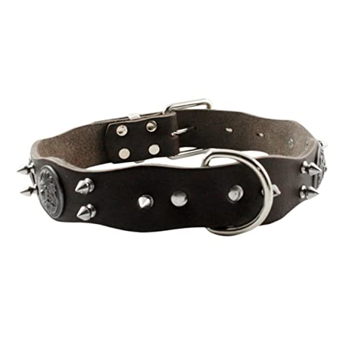 minkissy Hundehalsband für große Hunde Hund Halsband Air-Stone-Hydrokultur Hundehalsbänder für große Hunde Schleifenkragen PET-Pu-Kragen Haustierzubehör Hund Halskette großer Hund Leinen von minkissy