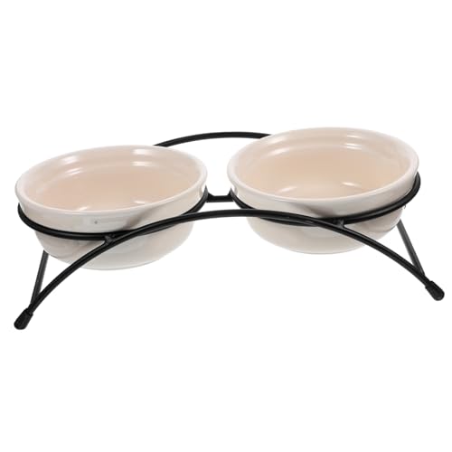 minkissy Katzenbedarf 2-in-1-katzennapf-set Aus Keramik Rutschfester Boden Kratzfest Leicht Zu Reinigen minkissy Katzenbedarf 2-in-1-katzennapf-set Aus Keramik Rutschfester Boden Kratzfest Leicht Zu Reinigen von minkissy