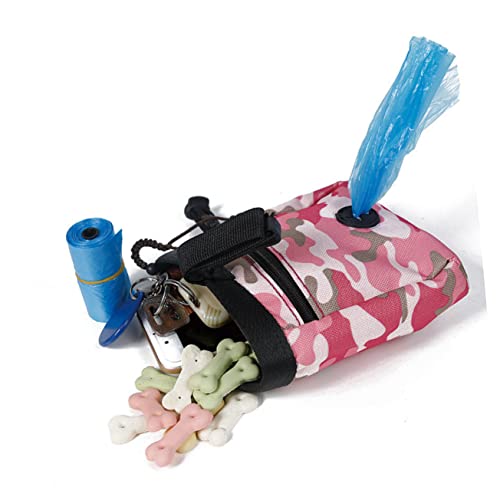 minkissy Snack-Taschen Haustier-Trainings-Leckerli-Beutel Hundebehandlungstasche Leckerli-Tasche für Haustiere Tasche für Haustiertrainer Multifunktion Snacks für Hunde Trainingstasche von minkissy