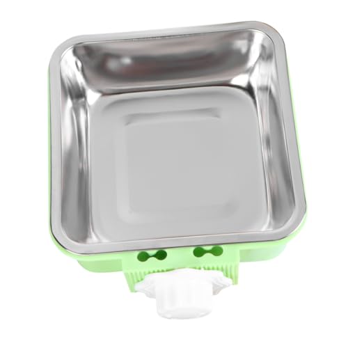 minkissy Hängender Fressnapf Für Hunde Und Katzen Robuster Edelstahl Abnehmbar Leicht Zu Reinigen Für Käfige Geeignet Grün Wassernapf Und Fressnapf Einem minkissy Hängender Fressnapf Für Hunde Und Katzen Robuster Edelstahl Abnehmbar Leicht Zu Reinigen Für Käfige Geeignet Grün Wassernapf Und Fressnapf Einem von minkissy