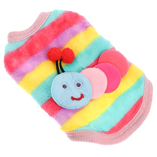 minkissy Winter Cartoon Hunde-weste Aus Flanell Warmes Kostüm Für Kleine Hunde Chihuahua Französische Bulldogge Xxs Caterpillar Gemütliche Haustierbekleidung Für Herbst Winter minkissy Winter Cartoon Hunde-weste Aus Flanell Warmes Kostüm Für Kleine Hunde Chihuahua Französische Bulldogge Xxs Caterpillar Gemütliche Haustierbekleidung Für Herbst Winter von minkissy