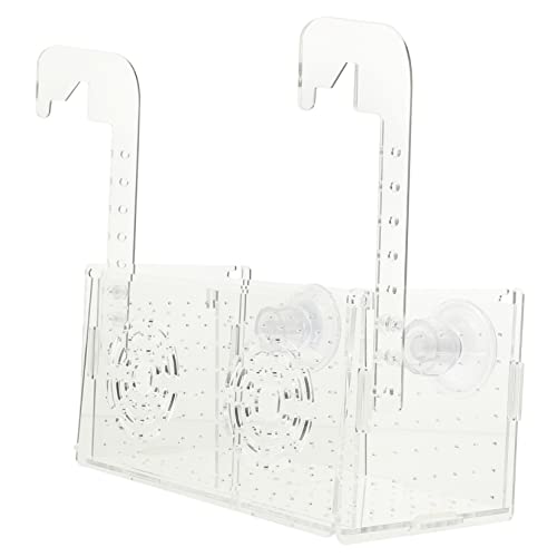 minkissy Shrimp Guppies Zuchtbox -isolationsbox Für Aquarien Mit Saugnapf Separierbar Für Fische Und Garnelen Langlebig Und Für Fischbrut von minkissy