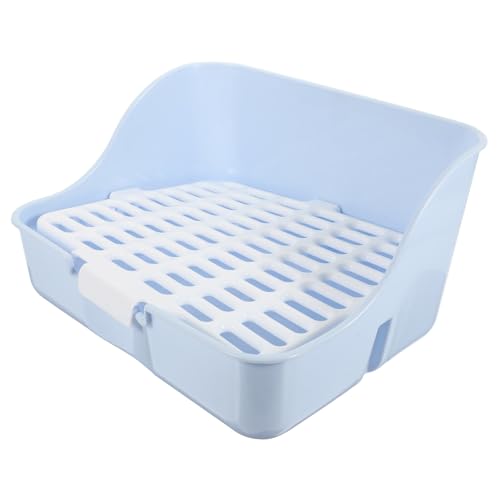 minkissy Kasten Kaninchentoilette Töpfchen Toilettenkäfig Tier Plastik minkissy Kasten Kaninchentoilette Töpfchen Toilettenkäfig Tier Plastik von minkissy