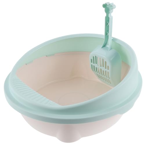 minkissy Kasten Katzentoilette Behälter Für Katzenkot Kaninchentoilette Kotheberschaufel Kleintiertablett Töpfchen Für Katzen Welpentoilette Plastik Reisen Katzenstreu Puh minkissy Kasten Katzentoilette Behälter Für Katzenkot Kaninchentoilette Kotheberschaufel Kleintiertablett Töpfchen Für Katzen Welpentoilette Plastik Reisen Katzenstreu Puh von minkissy