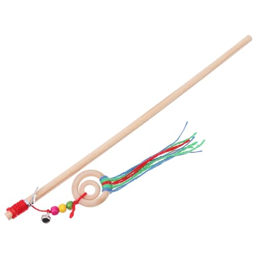 minkissy Pet Cat Teaser Interaktiver Katzenangel-Stick Für Spiel Und Stärkt Die Bindung Ihnen Und Ihrer Katze Für Katzenspielzeug Und Beschäftigung von minkissy