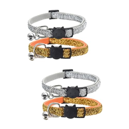 Katzenhalsbänder, Kätzchen- , Hundehalsband, Halloween-Kostüme für Katzen, Welpen, für große Rassen, kleine Katzen, Halloween-Halsband, mittelgroßes Haustierhalsband, von minkissy