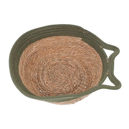 minkissy Katzenhausbett 1Stk Haustierbett gewobener Korb Kühlbett für Hunde Haustier-Sofa katzenhöhle Katzenbett Ruhenest der Katze Katzennest Sommer Stroh Katzenumarmung Rattanbett minkissy Katzenhausbett 1Stk Haustierbett gewobener Korb Kühlbett für Hunde Haustier-Sofa katzenhöhle Katzenbett Ruhenest der Katze Katzennest Sommer Stroh Katzenumarmung Rattanbett von minkissy