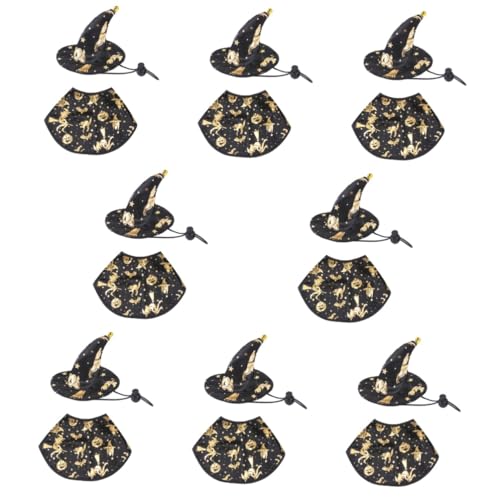 minkissy 8 Sets Pet Dekorationen Katze Hund Halloween Decor Prop Pet Hut Wizard Mantel Hut Set minkissy 8 Sets Pet Dekorationen Katze Hund Halloween Decor Prop Pet Hut Wizard Mantel Hut Set von minkissy