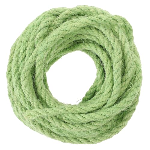minkissy Katzenminze Wand Sisal Seil Weiß Natur Kratzbaum Ersatz Sisal Seil für Katzen Kratzpad für Katzen Katze Sisal Schnur Seil Katzenspielzeug Katzenminze Katzenzubehör Kaktus Squash Ball von minkissy