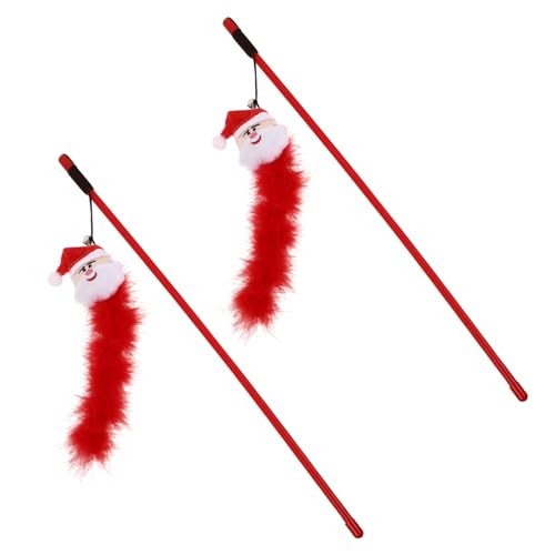 minkissy 6stücke Interaktive Katzenangel Spielzeug Weihnachts Katzenspielzeug Mit Teaser Sticks Für Aufregenden Spielspaß Und Bessere Interaktion Mit Ihrem Haustier minkissy 6stücke Interaktive Katzenangel Spielzeug Weihnachts Katzenspielzeug Mit Teaser Sticks Für Aufregenden Spielspaß Und Bessere Interaktion Mit Ihrem Haustier von minkissy