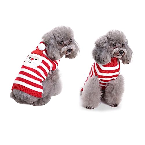 minkissy Mini-Kükenplüsch Rollkragen-Kleidung der Hund Schildkrötenbecken mit Deckel Kleidung für Haustierhunde Weihnachten Winterkleidung Pullover Welpenkleidung Haustier Hund Mantel Chef von minkissy