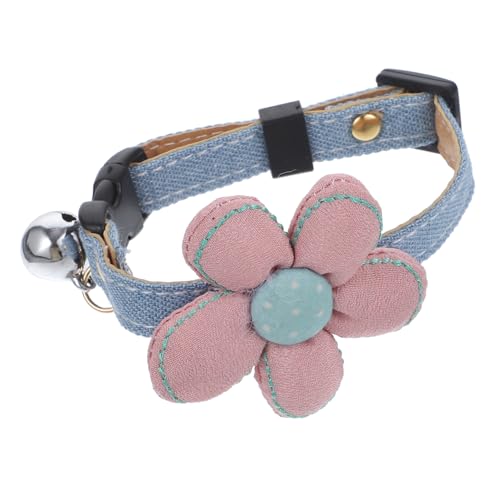 minkissy Kleines Welpenhalsband Katze Verstellbares Halsband Katze PU Halsband Katze Glocke Halsband Breakaway Katzenhalsband Katzenhalsband Personalisierte Hundehalsbänder für Welpen Welpen von minkissy