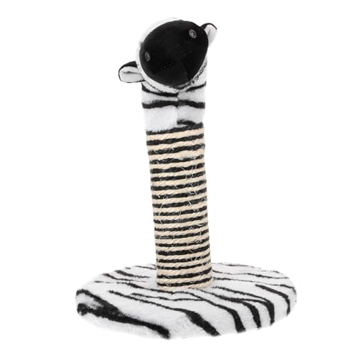 minkissy Klettergerüst Für Katzen Kratzbaum Aus Plüsch Für Katzen Katzenkratzmatte Aus Sisal Katzenkratzturm Krallenspielzeug Für Katzen Kätzchen Kratzbaum Flanell Kratzer Katzenbaum von minkissy