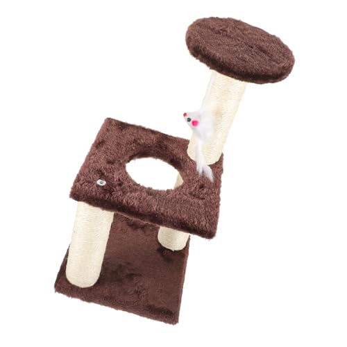 minkissy Katzenkratzbaum Mit Pendel Robuster Bequemer Kratzbaum Für Katzen Zum Entspannen Und Spielen Hochwertiges Verschleißfestes Material Kletter Und Spielstation Für Innenräume minkissy Katzenkratzbaum Mit Pendel Robuster Bequemer Kratzbaum Für Katzen Zum Entspannen Und Spielen Hochwertiges Verschleißfestes Material Kletter Und Spielstation Für Innenräume von minkissy