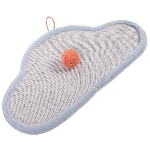minkissy Kratzbrett Katze Sisal Pad Für Kätzchen Hängendes Katzenkratzpad Katzenkratzmatte Wiederverwendbares Sisal-schleifpad von minkissy