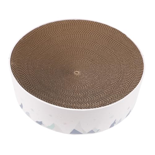 minkissy Kratzschale Für Katzen Kratzbrett Für Katzen Kratzspielzeug Für Katzen Rundes Katzenkratzbett Katzenbett Karton Loungebett Zum Kratzen Von Katzen Baby Teppich Welligkeit minkissy Kratzschale Für Katzen Kratzbrett Für Katzen Kratzspielzeug Für Katzen Rundes Katzenkratzbett Katzenbett Karton Loungebett Zum Kratzen Von Katzen Baby Teppich Welligkeit von minkissy