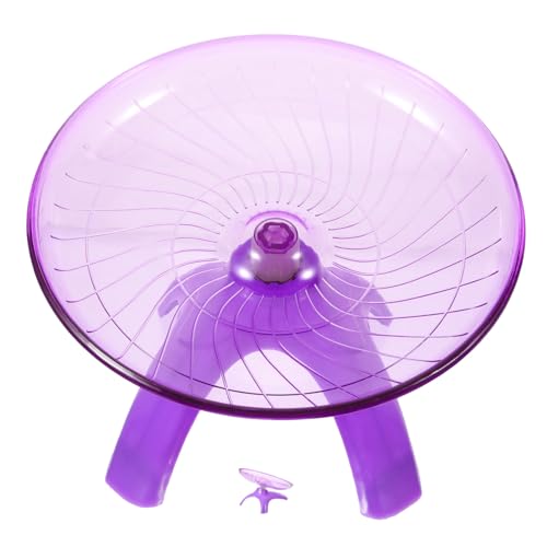 minkissy Innovative Fliegende Laufuntertasse Für Hamster Leises Laufrad Für Die Gesundheit Kleiner Haustiere von minkissy