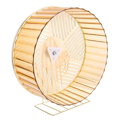 minkissy Laufrad Für Hamster Stabiles Rattenrad Laufrad Für Kleintiere Kompaktes Igelrad Kompaktes Chinchilla-Rad Stabiles Chinchilla-Rad Nistspielzeug Metall Die Ratte Edelstahl von minkissy