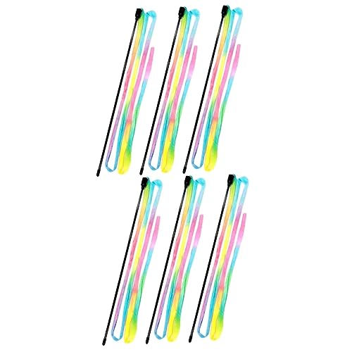 minkissy 6stücke Katzenangel-spielzeug Teiliges Interaktives Katzenspielzeug Regenbogenfarben Für Kätzchen Und Haustiere Zum Spielen Drinnen Fördert Das Training Spielzeit minkissy 6stücke Katzenangel-spielzeug Teiliges Interaktives Katzenspielzeug Regenbogenfarben Für Kätzchen Und Haustiere Zum Spielen Drinnen Fördert Das Training Spielzeit von minkissy