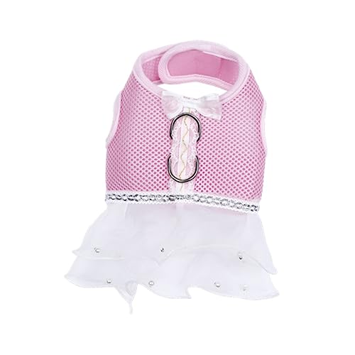 minkissy Hundekleid Aus Atmungsaktivem Netzstoff Mit Brustgeschirr Und Rockdesign Rosa Für Festliche Anlässe Und Entspannte Mit Ihrem Hund minkissy Hundekleid Aus Atmungsaktivem Netzstoff Mit Brustgeschirr Und Rockdesign Rosa Für Festliche Anlässe Und Entspannte Mit Ihrem Hund von minkissy