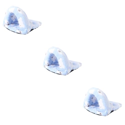 minkissy 3stücke Kuschelndes Haustier Schlafsackbett Für Hamster Meerschweinchen Kleine Tiere Waschbar Warmes Fleece Mittelgröße Blau Für Käfige Und Winter-nutzung minkissy 3stücke Kuschelndes Haustier Schlafsackbett Für Hamster Meerschweinchen Kleine Tiere Waschbar Warmes Fleece Mittelgröße Blau Für Käfige Und Winter-nutzung von minkissy