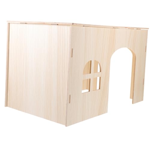 minkissy Meerschweinchenheim Meerschweinchenhaus Kleines Haustierhaus Aus Holz Hamsterholzversteck Schlosschinchillahaus Kleines Hamsterhaus Flache Oberseite Versteck Hölzern minkissy Meerschweinchenheim Meerschweinchenhaus Kleines Haustierhaus Aus Holz Hamsterholzversteck Schlosschinchillahaus Kleines Hamsterhaus Flache Oberseite Versteck Hölzern von minkissy