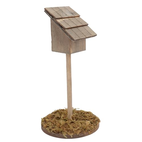 minkissy Miniatur Vogelhaus Gartenornament Wetterfest Kleine Garten Dekoration Detailreiche Verarbeitung Realistische Form Langlebig für Outdoor DIY Puppenhaus Zubehör minkissy Miniatur Vogelhaus Gartenornament Wetterfest Kleine Garten Dekoration Detailreiche Verarbeitung Realistische Form Langlebig für Outdoor DIY Puppenhaus Zubehör von minkissy