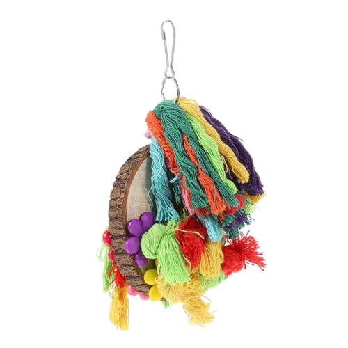 minkissy Papagei Kauspielzeug Sittich Vogel Spielzeug Hängespielzeug für Papageien Vogelseil Spielzeuge Vogelkäfig Vogel Papagei Spielzeug Kauspielzeug für Vögel beissen Sprungbrett hölzern minkissy Papagei Kauspielzeug Sittich Vogel Spielzeug Hängespielzeug für Papageien Vogelseil Spielzeuge Vogelkäfig Vogel Papagei Spielzeug Kauspielzeug für Vögel beissen Sprungbrett hölzern von minkissy