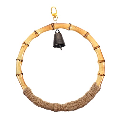minkissy Papagei Sommer Hängematte bissfeste Vogelschaukel hängende Sitzstange Plattform Papagei Sitzstangen Ständer Holz Sitzstange Spielzeug mit Glocke Vogel Leiter Brücke Glocken Spielzeug Bambus minkissy Papagei Sommer Hängematte bissfeste Vogelschaukel hängende Sitzstange Plattform Papagei Sitzstangen Ständer Holz Sitzstange Spielzeug mit Glocke Vogel Leiter Brücke Glocken Spielzeug Bambus von minkissy