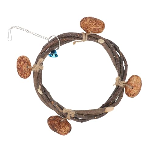 minkissy Rattan Vogelspielzeug Für Papageien Und Sittiche Hängematte Und Schaukel Mit Nüssen Und Beißfeste Rattanstruktur Für Klettern Und Spielen Geeignet Für Verschiedene Vogelarten minkissy Rattan Vogelspielzeug Für Papageien Und Sittiche Hängematte Und Schaukel Mit Nüssen Und Beißfeste Rattanstruktur Für Klettern Und Spielen Geeignet Für Verschiedene Vogelarten von minkissy
