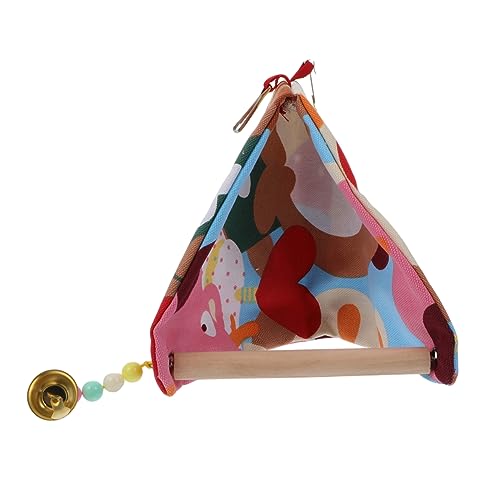 minkissy Papageien-schaukelnest Vogelglocken Spielzeug Vogel Stehender Barsch Wintervogelnest Vogelhüttenversteck Papageienschaukel Spielzeug Papageienständer Hölzern Plattform Vögel minkissy Papageien-schaukelnest Vogelglocken Spielzeug Vogel Stehender Barsch Wintervogelnest Vogelhüttenversteck Papageienschaukel Spielzeug Papageienständer Hölzern Plattform Vögel von minkissy