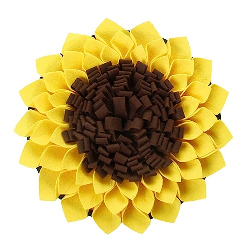 minkissy Pet Sniffing Pad Pet Snuffle Mat Dog Treat Hiding Mat Dog Slow Feeding Mat Snuffle Mat for Dogs Sunflower Puzzle Snuffle Rug for Dogs Puzzle Toys Puppy Felt Cloth Smelling Pad minkissy Pet Sniffing Pad Pet Snuffle Mat Dog Treat Hiding Mat Dog Slow Feeding Mat Snuffle Mat for Dogs Sunflower Puzzle Snuffle Rug for Dogs Puzzle Toys Puppy Felt Cloth Smelling Pad von minkissy