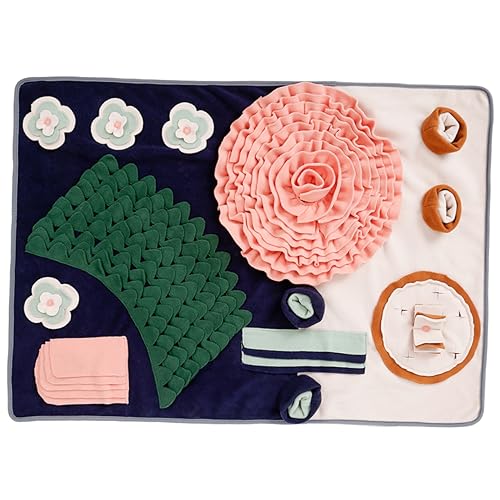 minkissy Pet Sniffing Pad Spielzeug Reisen Esstisch Essensmatte Filzstoff minkissy Pet Sniffing Pad Spielzeug Reisen Esstisch Essensmatte Filzstoff von minkissy