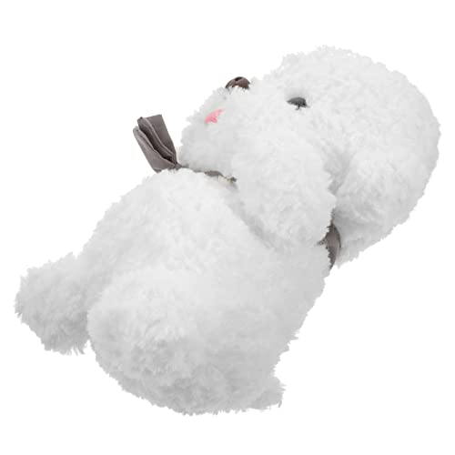 minkissy Plüsch Hundespielzeug Bichon Frisé Weiß Cartoon Stofftier Waschbar Weiches Kuscheltier Dekoration für Zuhause minkissy Plüsch Hundespielzeug Bichon Frisé Weiß Cartoon Stofftier Waschbar Weiches Kuscheltier Dekoration für Zuhause von minkissy