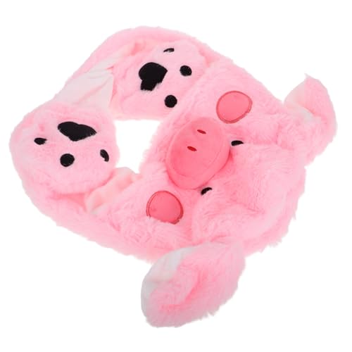 minkissy Plüschige Schweinemütze mit Beweglichen Ohren Warm und Winddicht Vielseitiger Tierhut für Partys und Festliche Anlässe Schal Nutzbar minkissy Plüschige Schweinemütze mit Beweglichen Ohren Warm und Winddicht Vielseitiger Tierhut für Partys und Festliche Anlässe Schal Nutzbar von minkissy