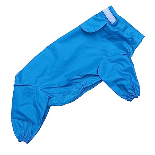 minkissy Regenbekleidung Für Mittelgroße Und Hunde Reflektierender Regenmantel Mit Kapuze Für Welpen von minkissy
