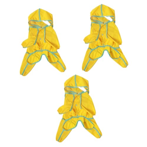 minkissy 3-teiliger Hunderegenmantel Mit Kapuze Mittelgroß Modischer Haustierregenmantel Für Hunde Reflektierender Stoff Bequeme Passform Sicher Für Nasse Tage minkissy 3-teiliger Hunderegenmantel Mit Kapuze Mittelgroß Modischer Haustierregenmantel Für Hunde Reflektierender Stoff Bequeme Passform Sicher Für Nasse Tage von minkissy