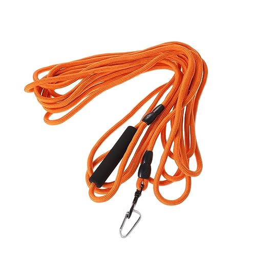 minkissy Zugseil Für Den Außenbereich Für Große Hunde Trainingsseil Für Heimtierbedarf 10 Mm Orange 10 M Haustier-zuggurt von minkissy