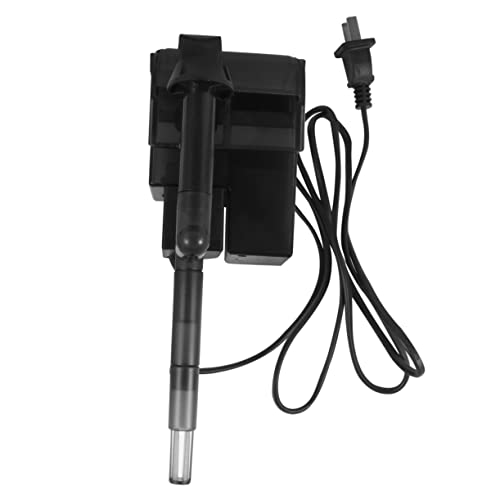 minkissy 2w Aquarium Wandfilter Mit Sauerstoffpumpe h Hochleistungsfiltration Für Süß Und Salzwasser Installieren Warten Integrierte Wasserfallfunktion Für Aquarienzubehör von minkissy