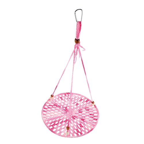 minkissy Sommer Hängematte Reptilien-schaukelspielzeug Leoparden-sommerbett Meerschweinchen-hängematte Hängebett Für Kleine Haustiere Hamster Katze Hängematte Baumwollseil von minkissy