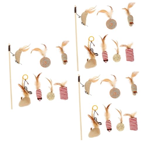 minkissy 3 Sets Interaktives Katzenspielzeug-Set Katzenspielzeug Für Kätzchen Im Entzückende Kaustäbchen Für Katzen Verschleißfestes Haustierspielzeug Für Katzen Im Haushalt minkissy 3 Sets Interaktives Katzenspielzeug-Set Katzenspielzeug Für Kätzchen Im Entzückende Kaustäbchen Für Katzen Verschleißfestes Haustierspielzeug Für Katzen Im Haushalt von minkissy