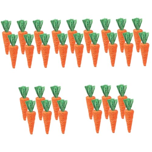 minkissy 5 Sets Anreicherungsspielzeug Gewebtes Backenzahn-rettich-Karotten-Spielzeug Für Heimtierbedarf Kauspielzeug Für Kleintiere Tierzahn-Promoter 6 Stück * 5 minkissy 5 Sets Anreicherungsspielzeug Gewebtes Backenzahn-rettich-Karotten-Spielzeug Für Heimtierbedarf Kauspielzeug Für Kleintiere Tierzahn-Promoter 6 Stück * 5 von minkissy