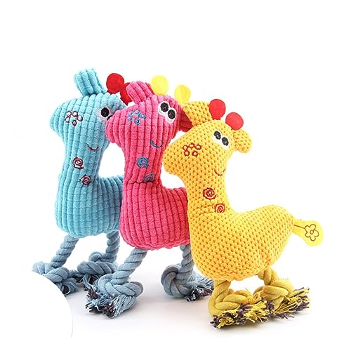 minkissy Pet Products Plüschspielzeug Für Hunde Quietschendes Kauspielzeug Für Welpen Und Katzen Mit Bissgeräusch Hirschdesign Blau Für Training Und minkissy Pet Products Plüschspielzeug Für Hunde Quietschendes Kauspielzeug Für Welpen Und Katzen Mit Bissgeräusch Hirschdesign Blau Für Training Und von minkissy