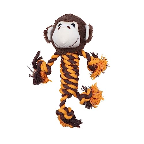 minkissy Pet Spielzeug Aus Baumwollseil Und Plüsch Lustiges Kauspielzeug Für Hunde Fördert Spiel Und Zahnpflege Langeweile Und Zerstörerisches Verhalten Für Haustiere minkissy Pet Spielzeug Aus Baumwollseil Und Plüsch Lustiges Kauspielzeug Für Hunde Fördert Spiel Und Zahnpflege Langeweile Und Zerstörerisches Verhalten Für Haustiere von minkissy